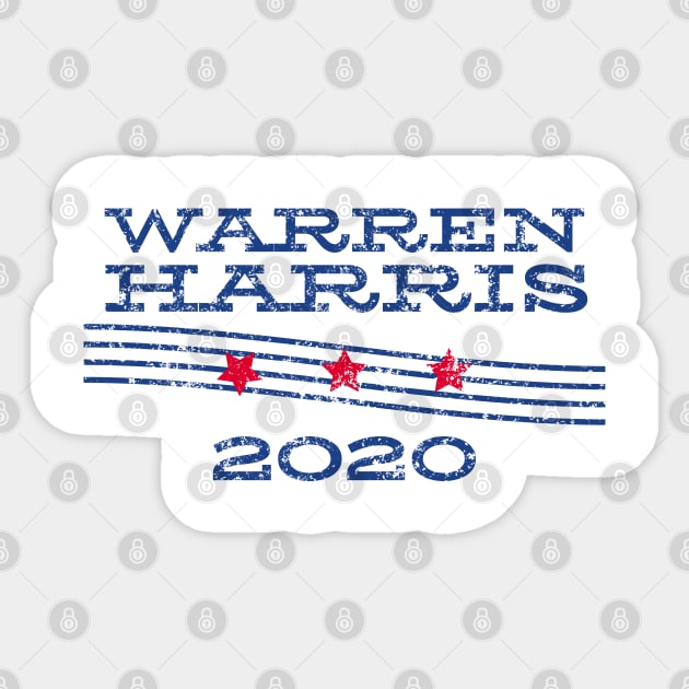 Elizabeth Warren and Kamala Harris on the one ticket? Dare to Dream Sticker by YourGoods